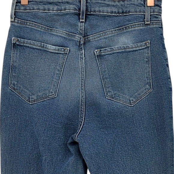 Old Navy Womens 8 Higher High Rise Flare Jeans in Clover NWT - Picture 6 of 16